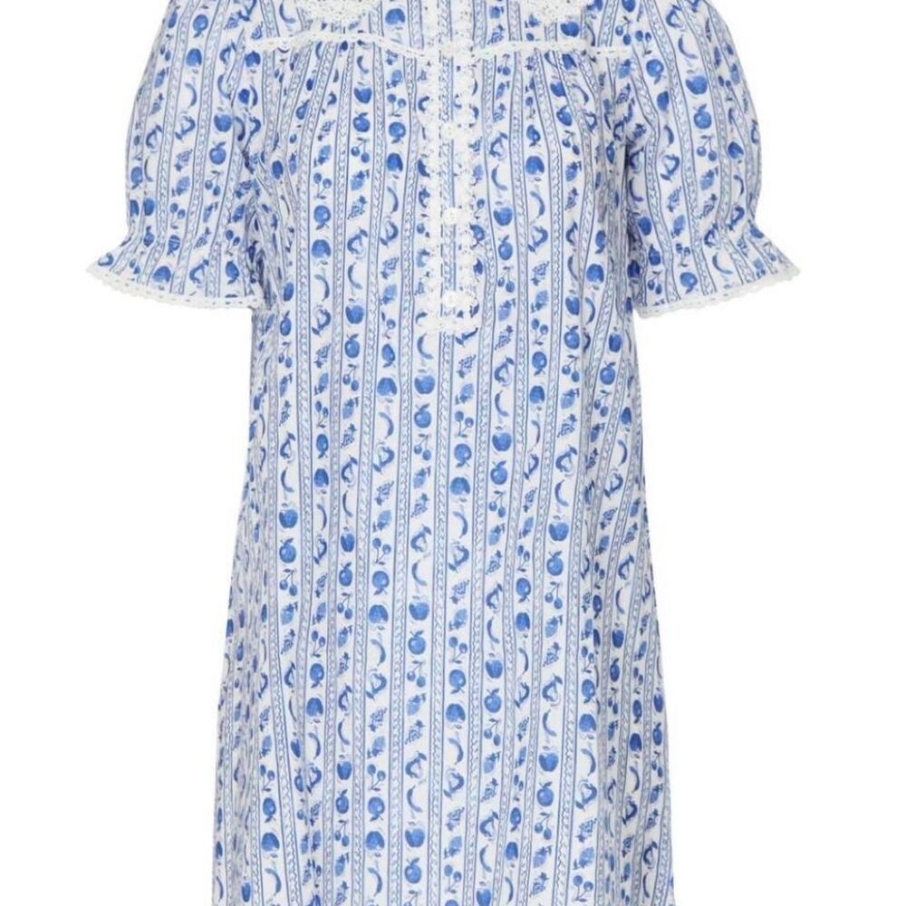 Hvn Women's Blue and White Dress